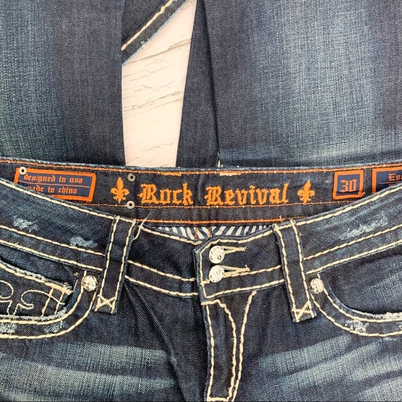 Rock Revival / Eva Boot cut Jeans / Low Rise - Picture 9 of 13